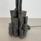 Lámpara de mesa brutalista escultural de hierro fundido de Lothar Klute, Alemania, años 70, Imagen 5