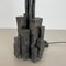 Sculptural Brutalist Cast Iron Table Light from Lothar Klute, Germany, 1970s 5