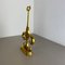 Hollywood Regency Brass French Lily Door Stopper Object, France, 1970s, Image 14