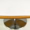 Modern Italian Round Coffe Table in White Wood and Metal, 1980s, Image 8