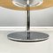 Modern Italian Round Coffe Table in White Wood and Metal, 1980s, Image 11