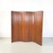 Mid-Century Art Deco French Self-Supporting Wooden Screen attributed to Baumann, 1950s 2