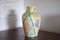 Large Art Deco Pastel Coloured Foliate Vase by Kensington Pottery 1