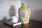 Large Art Deco Pastel Coloured Foliate Vase by Kensington Pottery 11