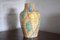 Large Art Deco Pastel Coloured Foliate Vase by Kensington Pottery 4
