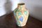 Große Art Deco Vase in Pastellfarbenem Blattwerk von Kensington Pottery 6