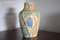 Große Art Deco Vase in Pastellfarbenem Blattwerk von Kensington Pottery 5
