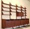 Mid-Century Modular Wall System from O.M.F., Belgium, Set of 21 3