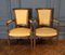 Early 19th Century Directoire Armchairs in Walnut, Set of 2, Image 1
