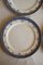 Collection of Victorian Blue Plates, Set of 12 9