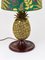 Lampe de Bureau Ananas Hollywood Regency en Laiton par Mauro Manetti, Italie, 1970s 5