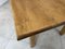 Mesa de comedor rústica de madera maciza, Imagen 2
