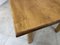 Mesa de comedor rústica de madera maciza, Imagen 11