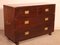 Marine Chest of Drawers in Mahogany 12