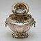 Antike edwardianische Teedose aus Silber, 1912 7