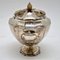 Antike edwardianische Teedose aus Silber, 1912 3