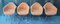 Sillas de comedor con carcasa de fibra de vidrio de tapicería naranja y base en H de Hermann Miller, años 70. Juego de 4, Imagen 2