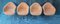 Sillas de comedor con carcasa de fibra de vidrio de tapicería naranja y base en H de Hermann Miller, años 70. Juego de 4, Imagen 3