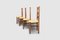 Oak and Wicker Dining Chairs by Georges Robert, France, 1960s, Set of 4, Image 2