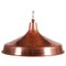 Danish Hammered Copper Pendant Light, 1950s 1