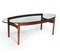 Mid-Century Rosewood Frame Coffee Table 3