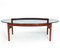 Mid-Century Rosewood Frame Coffee Table 1