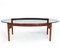 Mid-Century Rosewood Frame Coffee Table, Image 1