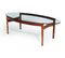 Mid-Century Rosewood Frame Coffee Table, Image 2