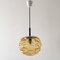 Vintage Pendant Light in Glass & Steel from Erco, 1960s 1