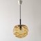 Vintage Pendant Light in Glass & Steel from Erco, 1960s, Image 1