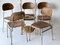 Vintage School Chairs, Set of 6 5