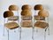 Vintage School Chairs, Set of 6 1