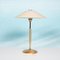 Mushroom Table Lamps with Glass Shades, Set of 2 6