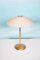 Mushroom Table Lamps with Glass Shades, Set of 2, Image 9
