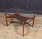 Danish Rosewood and Glass Coffee Table by Sven Ellekaer for Christian Linneberg, Image 9