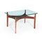 Danish Rosewood and Glass Coffee Table by Sven Ellekaer for Christian Linneberg, Image 2