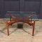 Danish Rosewood and Glass Coffee Table by Sven Ellekaer for Christian Linneberg, Image 10