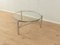 Vintage Round Glass Coffee Table, 1990s 3