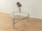 Vintage Round Glass Coffee Table, 1990s 2