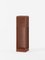 Tall Riviera Plinth in Oiled African Mahogany by Yaniv Chen for Lemon 1