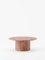 Ashby Coffee Table in Red Travertine by Kevin Frankental for Lemon 1