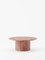 Ashby Coffee Table in Red Travertine by Kevin Frankental for Lemon, Image 1
