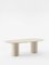 Ovaler Ashby Tisch aus Travertin von Kevin Frankental für Lemon 2