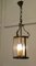 Französische Art Deco Laternenlampe aus Messing, 1960er 5