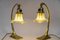 Art Deco Table Lamps with Opaline Glass Shades, Vienna, 1920s, Set of 2 14