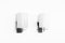 Metal, Brass and Acrylic Glass Sconces attributed to Georges Frydman for EFA, 1955, Set of 2, Image 3
