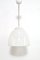 Weiße Milchglas Deckenlampe, 1960er 1