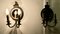 Regal Girandole Wall Mirror Sconces in Brass, Set of 2 11