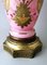 Napoleon III French Lamp in Hand-Painted Opaline Glass, 1880s 15