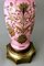 Napoleon III French Lamp in Hand-Painted Opaline Glass, 1880s 14